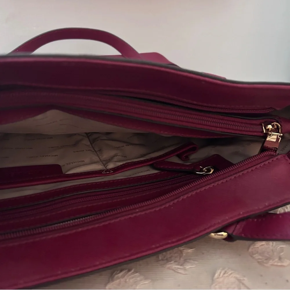 Michael Kors Classic Tote Bag Berry Red